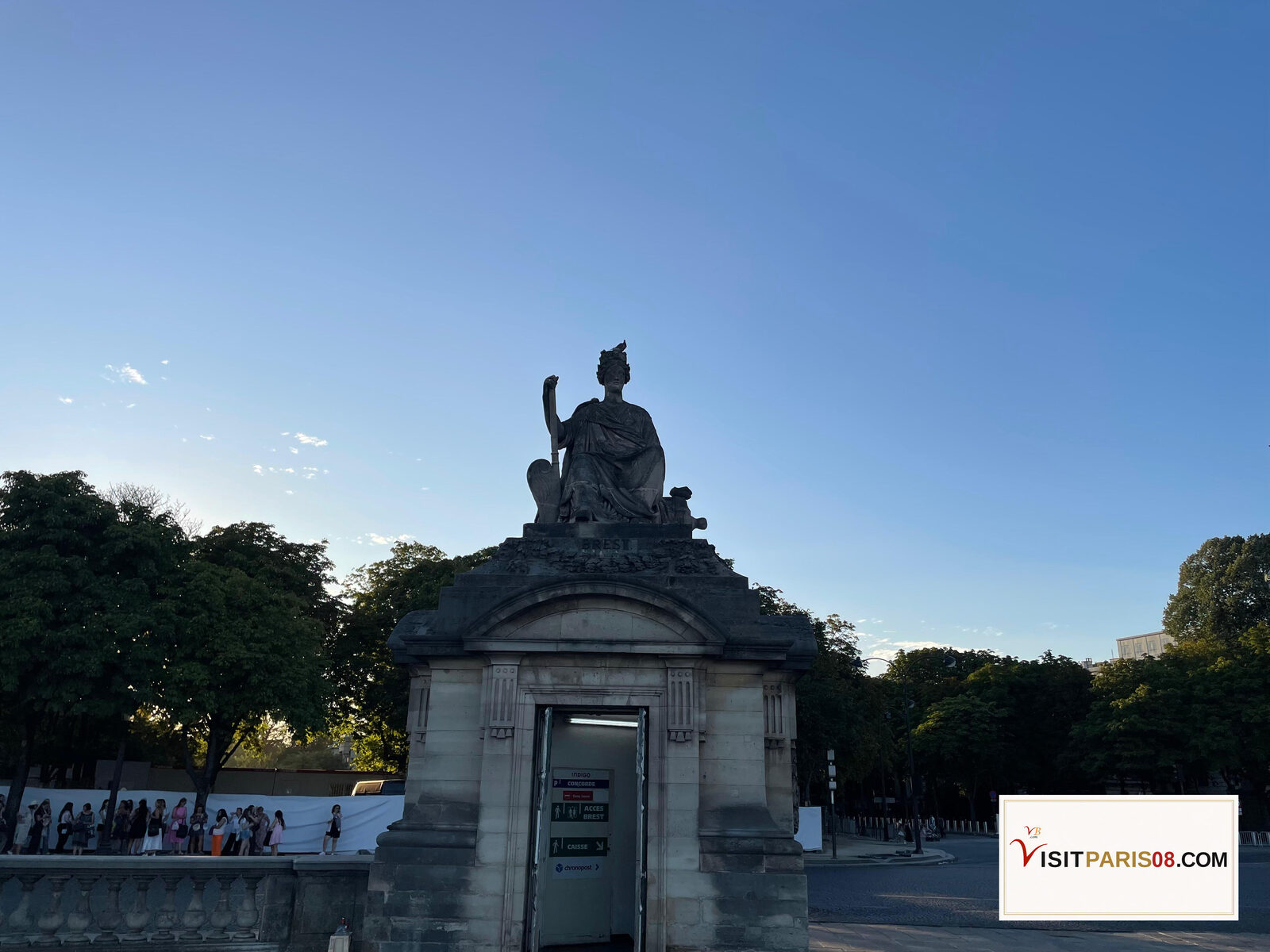 Statue of Brest, Place de la Concorde, Paris 8th